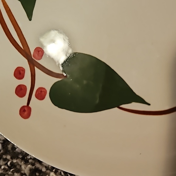 Stanhome Ivy by blue Ridge Southern Pottery. Set of 2 Bread and Butter plates - Picture 5 of 6